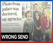 &#39;Kate&#39;s edited photo a major communication failure’&#60;br/&#62;&#60;br/&#62;Eric Baradat, AFP&#39;s photography director, criticizes the distribution of a retouched Mother&#39;s Day photo of Princess Catherine and her children. Major news agencies withdrew the image due to doubts it raised, prompting Princess Catherine to apologize.&#60;br/&#62;&#60;br/&#62;Video by AFP&#60;br/&#62;&#60;br/&#62;Subscribe to The Manila Times Channel - https://tmt.ph/YTSubscribe &#60;br/&#62; &#60;br/&#62;Visit our website at https://www.manilatimes.net &#60;br/&#62; &#60;br/&#62;Follow us: &#60;br/&#62;Facebook - https://tmt.ph/facebook &#60;br/&#62;Instagram - https://tmt.ph/instagram &#60;br/&#62;Twitter - https://tmt.ph/twitter &#60;br/&#62;DailyMotion - https://tmt.ph/dailymotion &#60;br/&#62; &#60;br/&#62;Subscribe to our Digital Edition - https://tmt.ph/digital &#60;br/&#62; &#60;br/&#62;Check out our Podcasts: &#60;br/&#62;Spotify - https://tmt.ph/spotify &#60;br/&#62;Apple Podcasts - https://tmt.ph/applepodcasts &#60;br/&#62;Amazon Music - https://tmt.ph/amazonmusic &#60;br/&#62;Deezer: https://tmt.ph/deezer &#60;br/&#62;Tune In: https://tmt.ph/tunein&#60;br/&#62; &#60;br/&#62;#TheManilaTimes&#60;br/&#62;#tmtnews &#60;br/&#62;#katemiddleton &#60;br/&#62;#royalfamily