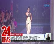 Nag-uumapaw sa beauty and confidence ang ilang Kapuso at Sparkle stars na rumampa sa runway para sa isang fashion brand. Iflinex pa ng ilan ang kanilang beach-ready body.&#60;br/&#62;&#60;br/&#62;&#60;br/&#62;24 Oras is GMA Network’s flagship newscast, anchored by Mel Tiangco, Vicky Morales and Emil Sumangil. It airs on GMA-7 Mondays to Fridays at 6:30 PM (PHL Time) and on weekends at 5:30 PM. For more videos from 24 Oras, visit http://www.gmanews.tv/24oras.&#60;br/&#62;&#60;br/&#62;#GMAIntegratedNews #KapusoStream&#60;br/&#62;&#60;br/&#62;Breaking news and stories from the Philippines and abroad:&#60;br/&#62;GMA Integrated News Portal: http://www.gmanews.tv&#60;br/&#62;Facebook: http://www.facebook.com/gmanews&#60;br/&#62;TikTok: https://www.tiktok.com/@gmanews&#60;br/&#62;Twitter: http://www.twitter.com/gmanews&#60;br/&#62;Instagram: http://www.instagram.com/gmanews&#60;br/&#62;&#60;br/&#62;GMA Network Kapuso programs on GMA Pinoy TV: https://gmapinoytv.com/subscribe