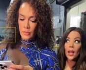 Looks like she tried to stop Nia jax from attacking Becky lynch &amp; Liv Morgan backstage on WWE RAW