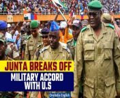 On March 16, Niger&#39;s ruling junta made a decisive announcement, declaring the immediate revocation of its military cooperation agreement with the United States. This agreement, which permitted the presence of American military personnel and civilian staff on Nigerian soil, has been abruptly terminated. &#60;br/&#62; &#60;br/&#62;#Niger #junta #US #militaryaccord #diplomacy #internationalrelations #sovereignty #respect #democracy #constitutionalrights #diplomaticprotocol #foreignpolicy #militarycooperation #Africanpolitics #geopolitics #consequences #globalaffairs #diplomaticrelations #politicaldecisions #internationalaffairs&#60;br/&#62;~PR.152~ED.101~GR.125~