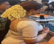 Actress Honey rosein white saree from tamil actress saree removed