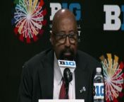 Mike Woodson Press Conference After Indiana&#39;s 93-66 Loss to Nebraska in Big Ten Tournament