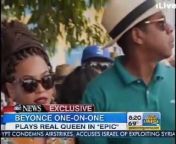 Beyoncé discuses her role as &#39;Queen Tara&#39; in the upcoming animated movie Epic.