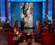 Ellen talks with a woman who was able to hear for the first time only a week ago