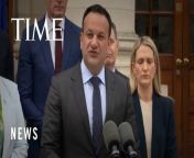 Irish Prime Minister Leo Varadkar says he will step down as leader of the country soon as a successor is chosen.
