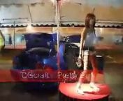 Sexy Thai girl dance at car show