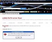 http://LongPathTool.com&#60;br/&#62;&#60;br/&#62;&#60;br/&#62;Long Path Tool can fix long path errors:&#60;br/&#62;&#60;br/&#62;Path too long&#60;br/&#62;Path too long - aborting (error code 80/1)&#60;br/&#62;0x80010135 Path too long&#60;br/&#62;Error cannot delete file: cannot read from source file or disk&#60;br/&#62;File cannot be copied&#60;br/&#62;Cannot delete file: Access is denied&#60;br/&#62;There has been a sharing violation.&#60;br/&#62;Cannot delete file or folder The file name you specified is not valid or too long. Specify a different file name.&#60;br/&#62;The source or destination file may be in use.&#60;br/&#62;The file is in use by another program or user.&#60;br/&#62;Error Deleting File or Folder&#60;br/&#62;Make sure the disk is not full or write-protected and that the file is not currently in use.&#60;br/&#62;Error Copying File or Folder.&#60;br/&#62;Cannot remove folder.&#60;br/&#62;The filename or extension is too long.&#60;br/&#62;Path too deep.&#60;br/&#62;Destination Path Too Long.&#60;br/&#62;Could not find this item.&#60;br/&#62;Filename is not valid.&#60;br/&#62;The file could not be accessed.&#60;br/&#62;Windows Delete Path Too Long&#60;br/&#62;Source Path Too Long Delete&#60;br/&#62;Sabnzbd path too long&#60;br/&#62;the system cannot find the path specified winrar error&#60;br/&#62;winrar 260 character limit fix&#60;br/&#62;The file name(s) would be too long for the destination folder. You can shorten the file name and try again, or try a location that has a shorter path.&#60;br/&#62;winrar total path and filename must not exceed&#60;br/&#62;powershell path too long&#60;br/&#62;total path and filename length must not exceed 260 characters&#60;br/&#62;Path too long installer unable to modify path&#60;br/&#62;The path is too long after being fully qualified&#60;br/&#62;The specified file or folder name is too long. The URL path for all files and folders must be 260 characters or less (and no more than 128 characters for any single file or folder name in the URL). Please type a shorter file or folder name&#60;br/&#62;The path you entered, is too long. Enter a shorter path.&#60;br/&#62;File Name could not be found. Check the spelling of the filename, and verify that the file location is correct.&#60;br/&#62;&#60;br/&#62;&#60;br/&#62;Long Path Tool features:&#60;br/&#62;&#60;br/&#62;Long path files scanning&#60;br/&#62;Long path files deletion, copying, renaming&#60;br/&#62;System locked files deletion&#60;br/&#62;Files from mapped network folders deletion&#60;br/&#62;Unlocking locked files&#60;br/&#62;Command line version to perform file manipulations in batch mode&#60;br/&#62;&#60;br/&#62;&#60;br/&#62;http://LongPathTool.com