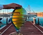 Amazing fishing idea video from priyamani bikini dance