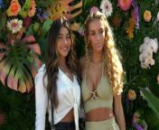 https://www.maximotv.com &#60;br/&#62;B-roll footage: Gia Giudice (@_giagiudice) and Jena Frumes attend REACH&#39;s pre-Coachella celebrity gifting lounge at the London West Hollywood in Los Angeles, California, USA, on Saturday, April 6, 2024. This video is only available for editorial use in all media and worldwide. To ensure compliance and proper licensing of this video, please contact us. ©MaximoTV