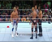 Rock &amp; Roman vs Cody &amp; SethWWE WrestleMania 2024 Day 1
