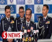 Inspector-General of Police Tan Sri Razarudin Husain told a press conference on Monday (April 8) that police had identified one of the suspected pirates involved in the shootout with Malaysian Maritime Enforcement Agency (MMEA) officers in waters off Kunak, Sabah on April 7.&#60;br/&#62;&#60;br/&#62;Read more at https://rb.gy/rwkegv&#60;br/&#62;&#60;br/&#62;WATCH MORE: https://thestartv.com/c/news&#60;br/&#62;SUBSCRIBE: https://cutt.ly/TheStar&#60;br/&#62;LIKE: https://fb.com/TheStarOnline&#60;br/&#62;