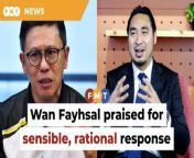 Ti Lian Ker says the Bersatu Youth chief’s stance on the matter was ‘spot on’.&#60;br/&#62;&#60;br/&#62;&#60;br/&#62;Read More: https://www.freemalaysiatoday.com/category/nation/2024/04/08/mca-man-praises-wan-fayhsals-sensible-response-to-shoe-controversy/ &#60;br/&#62;&#60;br/&#62;&#60;br/&#62;Free Malaysia Today is an independent, bi-lingual news portal with a focus on Malaysian current affairs.&#60;br/&#62;&#60;br/&#62;Subscribe to our channel - http://bit.ly/2Qo08ry&#60;br/&#62;------------------------------------------------------------------------------------------------------------------------------------------------------&#60;br/&#62;Check us out at https://www.freemalaysiatoday.com&#60;br/&#62;Follow FMT on Facebook: https://bit.ly/49JJoo5&#60;br/&#62;Follow FMT on Dailymotion: https://bit.ly/2WGITHM&#60;br/&#62;Follow FMT on X: https://bit.ly/48zARSW &#60;br/&#62;Follow FMT on Instagram: https://bit.ly/48Cq76h&#60;br/&#62;Follow FMT on TikTok : https://bit.ly/3uKuQFp&#60;br/&#62;Follow FMT Berita on TikTok: https://bit.ly/48vpnQG &#60;br/&#62;Follow FMT Telegram - https://bit.ly/42VyzMX&#60;br/&#62;Follow FMT LinkedIn - https://bit.ly/42YytEb&#60;br/&#62;Follow FMT Lifestyle on Instagram: https://bit.ly/42WrsUj&#60;br/&#62;Follow FMT on WhatsApp: https://bit.ly/49GMbxW &#60;br/&#62;------------------------------------------------------------------------------------------------------------------------------------------------------&#60;br/&#62;Download FMT News App:&#60;br/&#62;Google Play – http://bit.ly/2YSuV46&#60;br/&#62;App Store – https://apple.co/2HNH7gZ&#60;br/&#62;Huawei AppGallery - https://bit.ly/2D2OpNP&#60;br/&#62;&#60;br/&#62;#FMTNews #TiLianKer #Praises #WanFayhsal #VernsShoeControversy