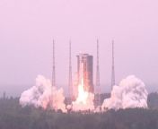 China&#39;s Long March 8 rocket launched the Queqiao-2 relay satellite into &#60;br/&#62;Earth-Moon transfer orbit from the Wenchang Space Launch Site.&#60;br/&#62;&#60;br/&#62;&#92;