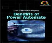 Discover the transformative power of Microsoft&#39;s Power Automate in this enlightening video! Are repetitive tasks bogging down your productivity? Are you seeking ways to streamline workflows and enhance efficiency? Look no further than Power Automate!&#60;br/&#62;&#60;br/&#62;In this video, we delve into the game-changing benefits of Power Automate, a versatile automation tool designed to simplify processes and maximize output. From automating mundane tasks to orchestrating complex workflows across multiple applications, Power Automate empowers businesses and individuals to work smarter, not harder.&#60;br/&#62;&#60;br/&#62;Whether you&#39;re a small business owner, a project manager, or an individual seeking to optimize your daily routines, Power Automate offers a multitude of benefits that can propel your productivity to new heights. Don&#39;t miss out on the opportunity to leverage the power of automation – watch this video and unlock the full potential of Power Automate today!&#60;br/&#62;&#60;br/&#62;Follow Us on Social Media:- &#60;br/&#62;Facebook : https://www.facebook.com/appsdevpro&#60;br/&#62;Twitter: https://twitter.com/appsdevpro&#60;br/&#62;LinkedIn :https://www.linkedin.com/company/89215985/admin/feed/posts/&#60;br/&#62;Instagram: https://www.instagram.com/appsdevpro&#60;br/&#62;&#60;br/&#62;#PowerAutomate #WorkflowAutomation #ProductivityTools #DigitalTransformation #ProcessAutomation #BusinessEfficiency #MicrosoftPowerAutomate #AutomationSoftware #WorkflowManagement #TaskAutomation #AppsDevPro &#60;br/&#62;