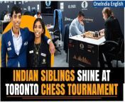 Witness a historic moment as Indian siblings, Teen Grandmaster Praggnanandhaa and Vaishali Rameshbabu, make their debut together at the Toronto chess tournament. Praggnanandhaa competes in the Open section, while Vaishali shines in the Women’s category. Stay tuned for updates and highlights from this groundbreaking event! &#60;br/&#62; &#60;br/&#62; &#60;br/&#62;#Toronto #TorontoChessTournament #ChessTournament #Canada #Praggnanandhaa #VaishaliRameshbabu #PragnanandhaaandVaishali #SportsNews #ChessMasterPragnanandhaa #Oneindia&#60;br/&#62;~HT.178~PR.274~ED.103~GR.125~