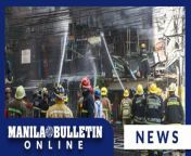 Firefighters respond to a second alarm fire that hit a residential area along the streets of Tomas Mapua and Lope de Vega in Santa Cruz, Manila on Friday, April 5.&#60;br/&#62;&#60;br/&#62;READ: https://mb.com.ph/2024/4/5/fire-hits-houses-in-sta-cruz-manila&#60;br/&#62;&#60;br/&#62;Subscribe to the Manila Bulletin Online channel! - https://www.youtube.com/TheManilaBulletin&#60;br/&#62;&#60;br/&#62;Visit our website at http://mb.com.ph&#60;br/&#62;Facebook: https://www.facebook.com/manilabulletin &#60;br/&#62;Twitter: https://www.twitter.com/manila_bulletin&#60;br/&#62;Instagram: https://instagram.com/manilabulletin&#60;br/&#62;Tiktok: https://www.tiktok.com/@manilabulletin&#60;br/&#62;&#60;br/&#62;#ManilaBulletinOnline&#60;br/&#62;#ManilaBulletin&#60;br/&#62;#LatestNews