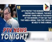 DOH says workers have right to take heat breaks