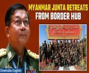 Myanmar junta troops withdraw from key positions near Thai border after clashes, dealing blow to regime. Myawaddy town sees intense fighting as anti-junta forces advance. Strategic hub crucial for junta&#39;s finances. Troops retreat, claim KNU control. Uncertainty lingers over actual control. Thai border on alert, residents flee. Economic importance raises stakes. Thailand braces for influx, foreign minister to visit border. &#60;br/&#62; &#60;br/&#62;#Myanmar #MyanmarJunta #ThailandBorder #KNU #Myanmarnews #Myanmarrebelsnews #Economy #Myanmarcrisis #Myanmarunrest #Worldnews #Oneindia #Oneindianews &#60;br/&#62;~HT.178~PR.152~ED.155~GR.125~