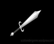 A video, of Gregory&#39;s sword 3D model. Created by Scott Snider using 3DS MAX. Uploaded 04-19-2024.