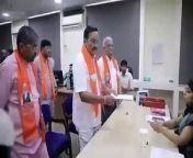 BJP Gujarat President CR Patil files nomination for Lok Sabha Election 2024