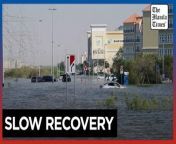 Slow recovery in Dubai after record rains&#60;br/&#62;&#60;br/&#62;Images show flooded streets in Dubai as some streets remain clogged by flooding and trucks pump water, more than three days after record rains. &#60;br/&#62;&#60;br/&#62;Video by AFP&#60;br/&#62;&#60;br/&#62;Subscribe to The Manila Times Channel - https://tmt.ph/YTSubscribe &#60;br/&#62;Visit our website at https://www.manilatimes.net &#60;br/&#62; &#60;br/&#62;Follow us: &#60;br/&#62;Facebook - https://tmt.ph/facebook &#60;br/&#62;Instagram - https://tmt.ph/instagram &#60;br/&#62;Twitter - https://tmt.ph/twitter &#60;br/&#62;DailyMotion - https://tmt.ph/dailymotion &#60;br/&#62; &#60;br/&#62;Subscribe to our Digital Edition - https://tmt.ph/digital &#60;br/&#62; &#60;br/&#62;Check out our Podcasts: &#60;br/&#62;Spotify - https://tmt.ph/spotify &#60;br/&#62;Apple Podcasts - https://tmt.ph/applepodcasts &#60;br/&#62;Amazon Music - https://tmt.ph/amazonmusic &#60;br/&#62;Deezer: https://tmt.ph/deezer &#60;br/&#62;Tune In: https://tmt.ph/tunein&#60;br/&#62; &#60;br/&#62;#TheManilaTimes &#60;br/&#62;#worldnews &#60;br/&#62;#dubai