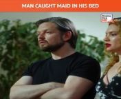 Man caught maid in his Bed from carmella hot bed scene