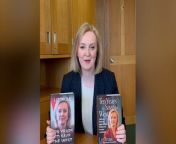 If you want free world to win again, buy my book, says Liz Truss in new video messageSource: Liz Truss