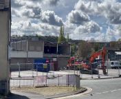 Wilko in Brighouse is being demolished to make way for a new Aldi
