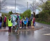 Teacher strike at Llangors Church in Wales Primary School from rape english teacher scho