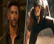 After the look of Jr NTR from War 2 was unveiled recently, more pictures have leaked from the sets of Ayan Mukerji&#39;s spy action thriller. The new stills from the sets of the film in Mumbai feature both Hrithik Roshan and Jr NTR.. Watch video to know more &#60;br/&#62; &#60;br/&#62;#HrithikRoshan #juniorNTR #War2&#60;br/&#62;&#60;br/&#62;~PR.126~ED.134~