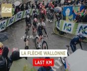 Live again the final kilometer of the Flèche Wallonne Hommes 2024 ! &#60;br/&#62; &#60;br/&#62;More Information on: &#60;br/&#62; &#60;br/&#62;https://www.la-fleche-wallonne.be/en/ &#60;br/&#62;https://www.facebook.com/FlecheWallonne &#60;br/&#62;https://twitter.com/flechewallonne &#60;br/&#62;https://www.instagram.com/classiquesardennes/ &#60;br/&#62; &#60;br/&#62;© Amaury Sport Organisation - www.aso.fr
