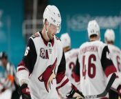 Arizona Coyotes Face Edmonton Oilers in Emotional Final Home Game from cummings on face