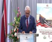 The contract sum for the new Sangre Grande Hospital Campus is 850 million dollars, VAT exclusive.&#60;br/&#62;&#60;br/&#62;This cost was provided by the Health Minister during the official opening of the facility on Wednesday.&#60;br/&#62;&#60;br/&#62;Minister Terrence Deyalsingh says it will provide 106 beds of &#92;