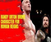 Randy Orton broke character to console Roman Reigns at WrestleMania 40! #WrestleMania #RomanReigns #RandyOrton #WWE #Emotional #TribalChief