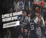 A slow start to Game 3 in the first round of the Western Conference playoff series turned into a chippy battle. The Dallas Mavericks came away with their second win of the series over the Los Angeles Clippers 101-85. &#60;br/&#62;&#60;br/&#62;The Mavericks had five players finish the night in double figures with leading scorer Luka Dončić’ ending the night with 22 points, 10 rebounds, nine assists and two steals. &#60;br/&#62;&#60;br/&#62;Despite the Clippers holding a slim advantage in the second half, thanks to leading scorer James Harden, the Mavericks managed to overcome Los Angeles. Luka Dončić played a pivotal role, in the second quarter, where he found his rhythm from beyond the arc.&#60;br/&#62;&#60;br/&#62;Dončić’s three-point shooting spree gave the Mavericks a slim two-point lead, 34-32, with 7:36 remaining in the second quarter. Dallas then extended their lead to 41-34 with over five minutes left in the quarter, with notable contributions from P.J. Washington and second-leading scorer Dereck Lively II.&#60;br/&#62;&#60;br/&#62;The chemistry between Lively and Kyrie Irving was evident on the court, as Irving set up a lob for Lively, who completed the dunk.&#60;br/&#62;&#60;br/&#62;Head coach Jason Kidd said the lob was huge for his team tonight, especially with their emphasis on getting in the paint. &#60;br/&#62;&#60;br/&#62;“In the first half we had ten and in the first three games you would think that is the total we have,” said Kidd. “I told Ky [Kyrie Irving] he had a career-high of lobs and he was really in tune with D-Live [Dereck Lively II]. Just being able to get to the paint and the late pass, the lob was big for us.”&#60;br/&#62;&#60;br/&#62;Not only did the Mavericks receive assistance on the offensive end, but their defense also shined, tallying seven blocks and eleven steals for the night. The Clippers attempted to alter their defensive strategies to challenge Dallas, but the Mavericks remained steadfast, heading into the locker room with a 54-41 lead.&#60;br/&#62;&#60;br/&#62;The second half began with Kyrie Irving draining a deep three-pointer, setting the tone for the remainder of the game. Irving played a crucial role during a two-minute scoring drought late in the third quarter, sinking a pivotal three-pointer that extended Dallas’s lead to 73-62 with 1:16 remaining in the third quarter.&#60;br/&#62;&#60;br/&#62;As the game reached its conclusion, tensions rose, resulting in a skirmish involving Washington, Terance Mann, and later Russell Westbrook. However, even this scuffle couldn’t disrupt Dallas’s offensive momentum. Washington was ejected from the game with six minutes remaining, with Dallas maintaining a comfortable 91-75 lead. Dallas added 10 more points to come away with the 16-point victory. &#60;br/&#62;&#60;br/&#62;With a second series win under their belt, Kidd is hopeful that his team knows what they need to do to continue this momentum into Game 4. These two teams will face one another this Sunday in American Airlines Center. Tip-off is set for 2:30 p.m.