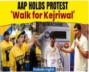 Watch as the Aam Aadmi Party organizes the &#39;Walk for Kejriwal&#39; walkathon in solidarity with Delhi Chief Minister Arvind Kejriwal, who is currently incarcerated in connection with the Delhi Excise Policy case. Join the protest against Kejriwal&#39;s arrest and show support for the AAP&#39;s stance on justice and governance. &#60;br/&#62; &#60;br/&#62;#AAP #AAPProtest #WalkforKejriwal #AamAadmiParty #Delhi #KejriwalArrest #ArvindKejriwal #DelhiNews #Oneindia &#60;br/&#62; &#60;br/&#62;&#60;br/&#62;~HT.97~PR.274~ED.101~
