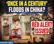 In Southern China, authorities have issued the highest-level rainstorm warning as torrential rains continue to inundate the region, causing rivers to swell and sparking concerns of widespread flooding. State media reports suggest that the severity of the flooding could be of a magnitude typically experienced only once in a century. In response to the looming threat, over 100,000 individuals have been evacuated from vulnerable areas as a precautionary measure.&#60;br/&#62; &#60;br/&#62;#ChinaFloods #RedAlert #GuangdongFloods #OnceACenturyFloods #ExtremeWeather #ClimateCrisis #EmergencyEvacuation #NaturalDisasters #FloodWarnings #ClimateEmergency&#60;br/&#62;~PR.152~ED.155~GR.121~HT.96~