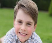 Prince Louis photographed by Princess of Wales in new birthday portrait.