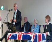 Ben Habib speaking to the TUV - Reform UKanti-Protocol rally in Dromore Orange Hall from 16 xxx indian super anti sexy video girl rape pg student