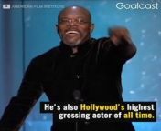 No one does it on their own. This is how Samuel L. Jackson went from stutterer to superstar