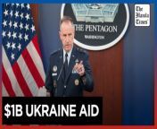 Pentagon set to send &#36;1 billion in new military aid to Ukraine &#60;br/&#62;&#60;br/&#62;The Pentagon is poised to send &#36;1 billion in new military aid to Ukraine, US officials said Tuesday as the Senate moved ahead on long-awaited legislation to fund the weapons Kyiv desperately needs to stall gains being made by Russian forces in the war.&#60;br/&#62;&#60;br/&#62;The decision comes after months of frustration, as bitterly divided members of Congress deadlocked over the funding, forcing House Speaker Mike Johnson to cobble together a bipartisan coalition to pass the bill. The &#36;95 billion foreign aid package, including billions for Israel and Taiwan, passed the House on Saturday, and the Senate approval was expected either Tuesday or Wednesday.&#60;br/&#62;&#60;br/&#62;The votes are the result of weeks of high-voltage debate, including threats from Johnson’s hard-right faction to oust him as speaker. About &#36;61 billion of the aid is for Ukraine.&#60;br/&#62;&#60;br/&#62;Photos by AP&#60;br/&#62;&#60;br/&#62;Subscribe to The Manila Times Channel - https://tmt.ph/YTSubscribe &#60;br/&#62;Visit our website at https://www.manilatimes.net &#60;br/&#62; &#60;br/&#62;Follow us: &#60;br/&#62;Facebook - https://tmt.ph/facebook &#60;br/&#62;Instagram - https://tmt.ph/instagram &#60;br/&#62;Twitter - https://tmt.ph/twitter &#60;br/&#62;DailyMotion - https://tmt.ph/dailymotion &#60;br/&#62; &#60;br/&#62;Subscribe to our Digital Edition - https://tmt.ph/digital &#60;br/&#62; &#60;br/&#62;Check out our Podcasts: &#60;br/&#62;Spotify - https://tmt.ph/spotify &#60;br/&#62;Apple Podcasts - https://tmt.ph/applepodcasts &#60;br/&#62;Amazon Music - https://tmt.ph/amazonmusic &#60;br/&#62;Deezer: https://tmt.ph/deezer &#60;br/&#62;Tune In: https://tmt.ph/tunein&#60;br/&#62; &#60;br/&#62;#TheManilaTimes &#60;br/&#62;#worldnews &#60;br/&#62;#pentagon &#60;br/&#62;#militaryaid
