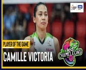 PVL Player of the Game Highlights: Cams Victoria shines bright for Nxled from turk cam