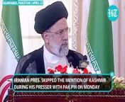 Iran&#39;s Anti-India Stand On Kashmir? Joint Statements With Pak mentions Int&#39;l Law,Will Of People
