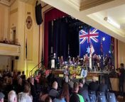 Community members lay wreaths to honour our servicemen and women past and present at Tamworth War Memorial Town Hall.
