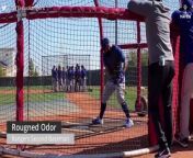 Texas Rangers BP Full Squad Workout Day One