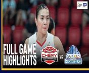 PVL Game Highlights: Chery Tiggo enters semis, survives Galeries Tower from kelli enter