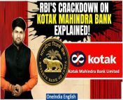 RBI&#39;s action against Paytm and Kotak Mahindra Bank for non-compliance raised concerns. Kotak Mahindra&#39;s failure to meet data storage requirements led to RBI directives. Similar actions were taken against HDFC Bank in 2020. The events underscore the need for stronger regulatory mechanisms. &#60;br/&#62; &#60;br/&#62;#kotakmahindrabankopenaccountzerobalance #kotakmahindrabank #kotakmahindrabanknews #kotakmahindrabankcreditcard #kotakmahindrabankcreditcardapply #kotakmahindrabankpersonalloan #RBI #RBInews #Moneynews #Oneinda #Oneindia news &#60;br/&#62;~HT.178~PR.152~ED.194~GR.125~CA.145~