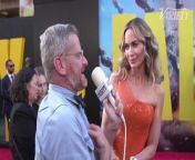 We caught up with Emily Blunt at the LA premiere of &#39;Fall Guy&#39;