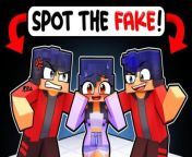 Spot the FAKE BOYFRIEND in Minecraft! from 김이브 fake nude