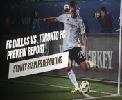 For the first time since the first game of the season, FC Dallas is coming off of a win.&#60;br/&#62;&#60;br/&#62;A 2-0 win, to be clear, with goals from Petar Musa, scoring in his second-straight game, and Sebastien Ibeagha, his second in an FC Dallas uniform, over in-state foes Houston Dynamo FC, for the upper hand in the first leg of the Texas Derby.&#60;br/&#62;&#60;br/&#62;A seven-game winless streak is no more for Dallas—while FCD is still second-to-last in the Western Conference, its opponent this Saturday is in the top four of the Eastern Conference.&#60;br/&#62;&#60;br/&#62;FCD will take on Toronto FC, who is coming off of a late come-from-behind 2-1 win over Orlando City SC. Forward Tyrese Spicer scored the equalizer in the 87th minute, and forward Prince Owusu completed the second-half comeback, scoring in his fourth consecutive match, now leading the Reds with five goals on the season.&#60;br/&#62;&#60;br/&#62;Owusu has played a part in seven of Toronto FC’s last 10 goals—five goals and two assists coming into this match will keep FC Dallas’ hands full.&#60;br/&#62;It will be the teams’ first meeting in two years, and Dallas’ first trip to BMO Field since 2018, when things kick off at 6:30 p.m. on Saturday.&#60;br/&#62;&#60;br/&#62;